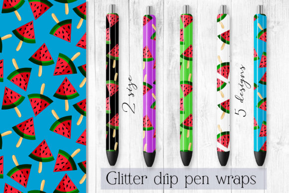 Download Tropic Epoxy Pen Wraps Bundle 5 Summer W - Pen Collection