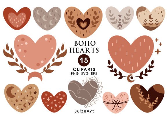 Download Boho Heart Clipart, Valentines Day - Premium Resources