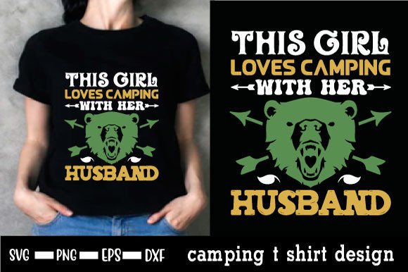 Download Camping Quote Trendy T Shirt Design - Premium Resources