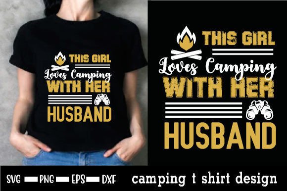 Download Camping Quote Trendy T Shirt Design - Premium Resources