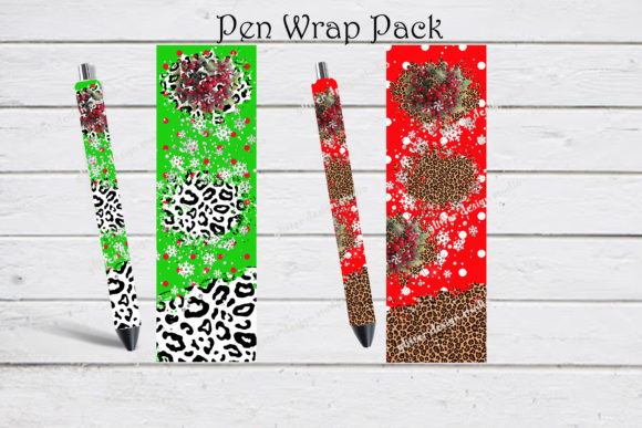 Download Christmas Pen Wraps,Leopard Pen Wraps - Pen Collection