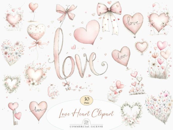 Download Love Heart Clipart - Heart clipart Collection